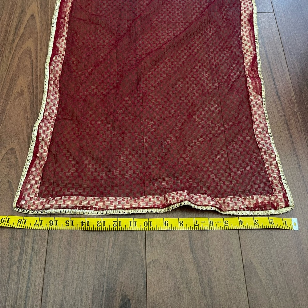 Indian Antique Dupatta Scarf - Picture 9 of 9